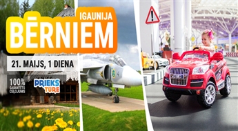 Igaunija bērniem un vecākiem! Aizraujoša diena pasaku pasaulē "Pokumā",  bērnu auto ciematā, aviācijas  un brīvdabas muzejā! 1 diena!