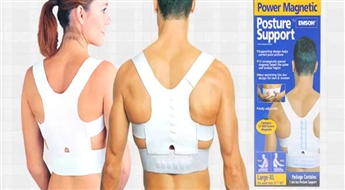MAGNETIC POSTURE SUPPORT stājas korektors tikai par 4.63 EUR!