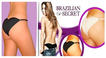 Brīnumbiksītes BRAZILIAN SECRET - vizuāli paceļ sēžamvietu un padara to tvirtāku tikai par 4.40 EUR!