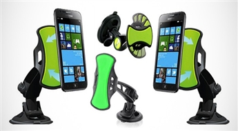 Regulējams GripGo turētājs telefonam, navigatoram vai planšetdatoram tikai par 4.99 EUR!