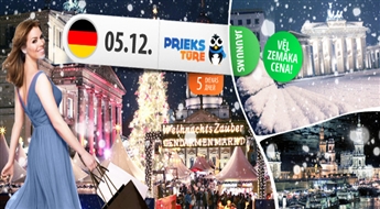 Рождественские базары Германии! Дрезден-Бремен-Берлин! 5 незабываемых дней в предверье праздника всего за 69.00 Ls! Все ночи в гостинице!