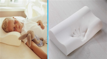 Ортопедическая и анатомическая подушка Memory Pillow для комфортного и сладкого сна!