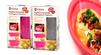 Силиконовая форма - кастрюля для запекания овощей, мяса или рыбы в духовке!