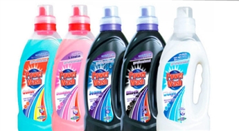 PIEGĀDE VISĀ LATVIJĀ! Super piedāvājums - Power Wash veļas mazgāšanas gēls (krāsotām, baltām, melnām drēbēm vai universālais) 4 L. Vācijas kvalitāte!