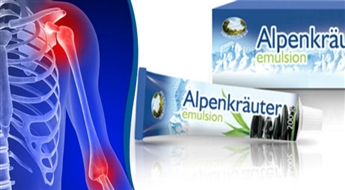 Alpu augu ekstraktu emulsija "Alpenkräuter" - veselīgam locītavām un muskuļiem (200 ml)!