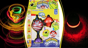 Jautra rotaļlieta Doodle Markers Spinning - mazs spīdošs vilciņš!
