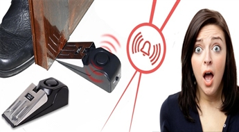 PIEGĀDE VISĀ LATVIJĀ! Durvju signalizācija-stoperis Door Stop Alarm - Jūsu mājas drošībai!