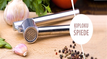 PIEGĀDE VISĀ LATVIJĀ! Augstas kvalitātes King Hoff-3409 ķiploku spiede!
