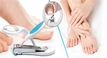 Knaiblītes nagiem ar apgaismojumu un lupu Perfect Nail Clipper!