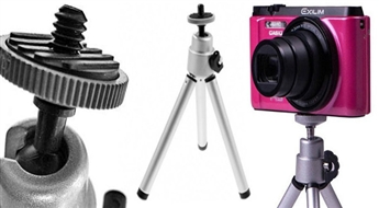 Galda mini-statīvs kamerai vai fotoaparātam ar paceļamām kājām!