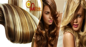 Salons Duo style piedāvā: Klasiskā šķipsnu balināšana tikai par 12.50 EUR!