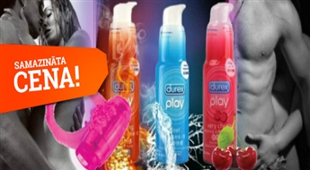 Комплект лубрикант DUREX PLAY + вибрационное кольцо Pasante!