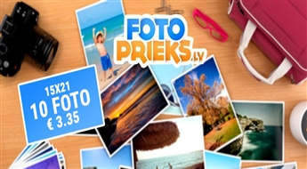 Печать 10 ИЛИ 20 фотографий размером 15x21 см на глянцевой или матовой бумаге со скидкой до 50%!