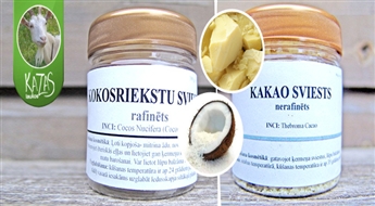 СДЕЛАНО В ЛАТВИИ: кокосовое масло или масло ши!