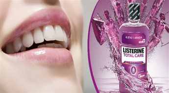 Популярный ополаскиватель для полости рта LISTERINE Total care (500 ml). Эффективность клинически доказана!