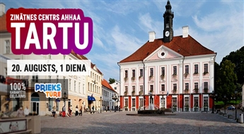 Neaizmirstama diena Tartū! Zinātniskais centrs АHHАА un ūdens centrs AURA!