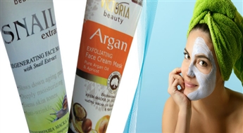 Kosmētika Victoria Beauty: noloboša vai reģenerējoša sejas maska
