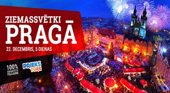 Ziemassvētki Prāgā! Prāga – Karlovi Vari - Drēzdene! 5 dienas!