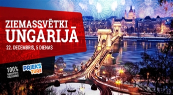 Ziemassvētki Budapeštā! Budapešta – Varga Tanya - Vīne! 5 dienas!