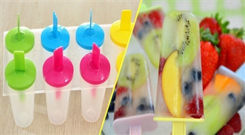Формочки для мороженого (8 штук)!