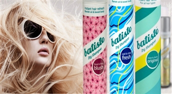 Сухой шампунь для волос Batiste (200 мл) для придания чистоты, блеска и объема от 3.65 Eur!