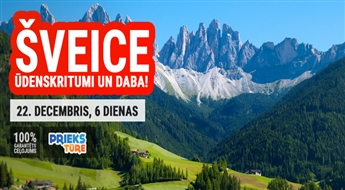 Šveices ūdenskritumi un daba! Nirnberga - Cīrihe - Berne - Štutgarte - Lucerna - Interlakena! 6 dienas!