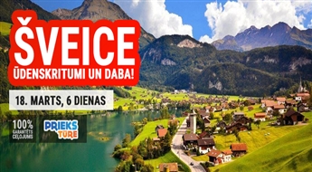 Šveices ūdenskritumi un daba! Nirnberga - Cīrihe - Berne - Štutgarte - Lucerna - Interlakena! 6 dienas!