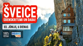 Šveices ūdenskritumi un daba! Nirnberga - Cīrihe - Berne - Štutgarte - Lucerna - Interlakena! 6 dienas!
