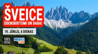 Šveices ūdenskritumi un daba! Nirnberga - Cīrihe - Berne - Štutgarte - Lucerna - Interlakena! 6 dienas!