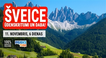 Šveices ūdenskritumi un daba! Nirnberga - Cīrihe - Berne - Štutgarte - Lucerna - Interlakena! 6 dienas!