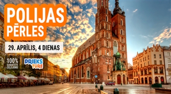 Polijas pērles! Galvaspilsēta Varšava - katoļu svētnīca Jasna Gora - senā karaļu pilsēta Krakova - sāls meka Veļička - Tatru kalnu kūrorta pērle Zakopane!