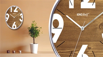 KING HOFF KH-5041 настенные часы!