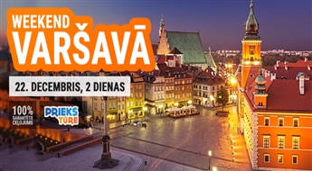 Weekend Varšavā! Divas neaizmirstamas dienas Polijas galvaspilsētā tikai par 45 EUR! Izbaudi priekus Reča Pospoļitā!
