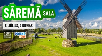 Romantiskās brīvdienas Sāremā salā! 2 dienas!
