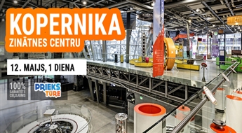 Ceļojums uz Kopernika zinātnes centru Varšavā! 1 diena!