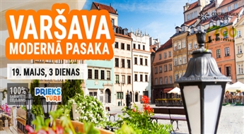 Varšavas modernā pasaka! 3 dienas!
