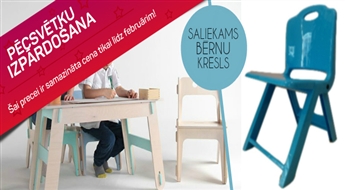 Saliekams bērnu krēsliņš tikai par 2.99 Euro!