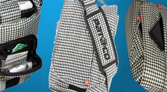 Черно-белая сумка "Pataco", подходят для планшетных компьютеров размером 12,1!