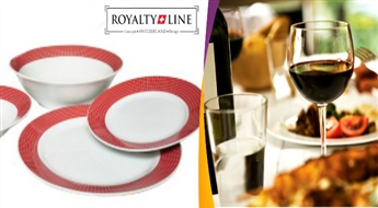 Royalty Line обеденный сервиз (19 частей)!