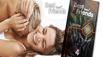 Откройте для себя мир новых ощущений с качественными презервативаBest Friends ReAm flavored (40 шт.) всего за 6.99 Eur!