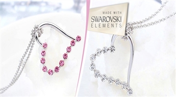 Яркий и красивый кулон с кристаллами SWAROVSKI + цепочка!