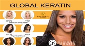 Matu taisnošana un kopšana ar „Global Keratin” sistēmu par 50% lētāk salonā ORHIDEJA!