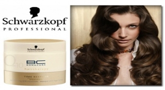Bonacure Time Restore Q10 Treatment matu maska, galvas masāža, matu griešana un veidošana ar 60% atlaidi!
