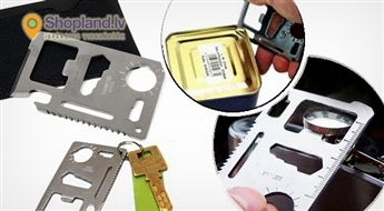 Kредитка с 11 функциями Survival card,удобство повседневной жизни