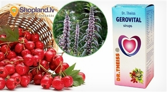 Dr. Theiss Gerovital uztura bagātinātājs sirds veselībai (200 ml)