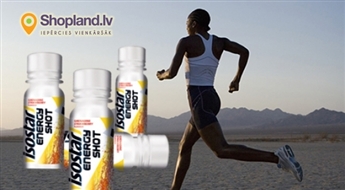 Dzēriens Isostar Energy Shot 60g!
