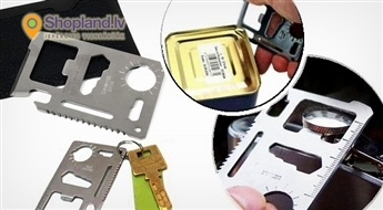 Kредитка с 11 функциями Survival card,удобство повседневной жизни