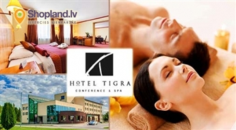 Atpūtas un SPA brīvdienas viesnīcā  TIGRA 2 personām