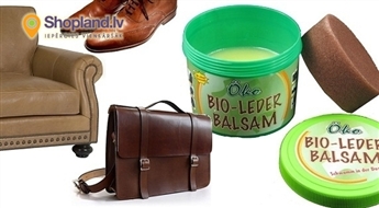 Бальзам для ухода за кожаными изделиями (с губкой) BIO-LEDER BALSAM