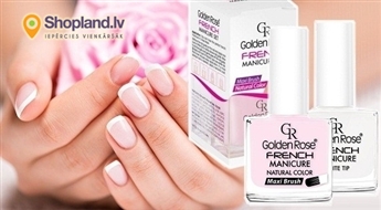 Franču manikīra komplekts Golden Rose French Manicure